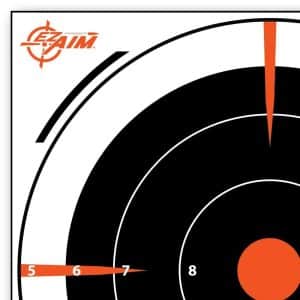Allen Ez Aim - Paper Bullseye Targets - 8", Pack of 26 (15246)
