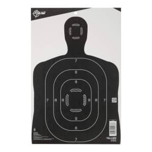 Allen Ez Aim - Paper Silhouette Target -12"x18", Pack of 25 (15447)