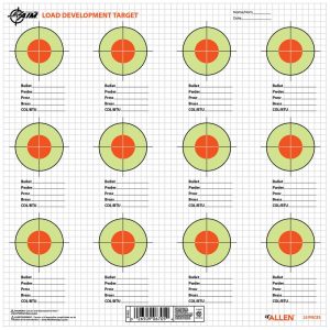 Allen EZ Aim Load Development Paper Targets - 25 Pack (15616)