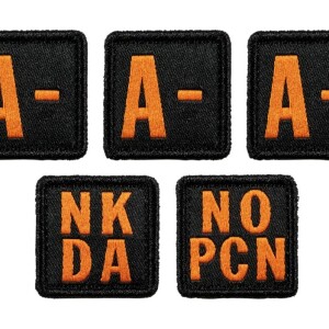 5.11 Tactical Blood Type Patch Kit - A Negative (81322AN)