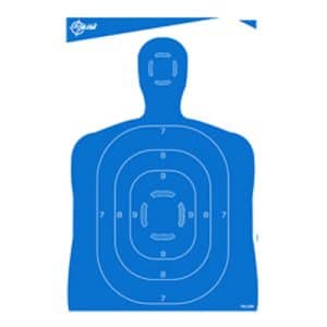Allen EZ Aim - Blue Silhouette Target - 23"x35" (15331)