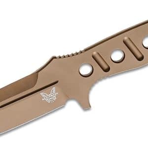 Benchmade Flat Earth Adamas - 4.2", CPM-CruWear, Drop Point, Skeletonized Handle (375FE-1)