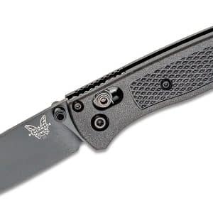 Benchmade Mini Bugout DLC - 2.82", CMP-S30V, Black Diamond-Like Carbon Coating, Plain Edge (533BK)