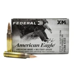 Federal American Eagle - 223 Rem, 55gr, FMJ (AE223JX)