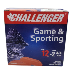 Challenger Sporting Shotgun - 12ga, 2-3/4", #5, 1-1/8oz, Box of 25 (10015)