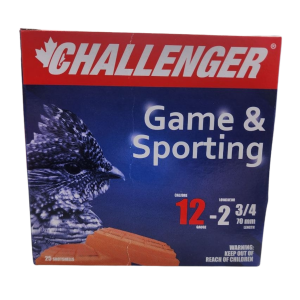 Challenger Sporting Shotgun - 12ga, 2-3/4", #6, 1-1/8oz, Box of 25 (10016)