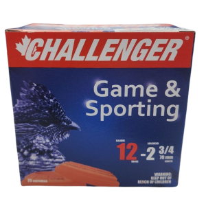 Challenger Sporting Shotgun - 12ga, 2-3/4", #7.5, 1-1/8oz, Box of 25 (10017)