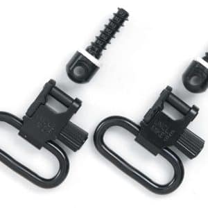Uncle Mike's - Quick Detach Sling Swivels, 1", Wood Screw, Blued (13112)