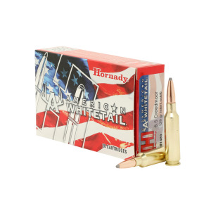 Hornady American White Tail - 6.5 Creed, 129gr, SP, Box of 20 (81489)