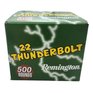 Remington Thunderbolt - 22LR, 40gr, LRN, Box of 500 (21241)