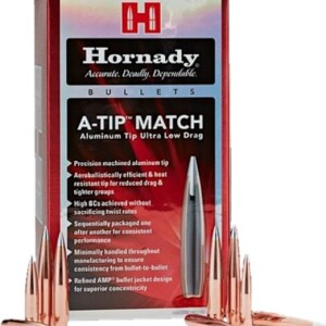 Hornady A-Tip Match - 7mm, 166gr, A-Tip, Box of 100 (2836)