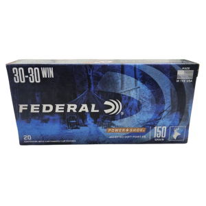 Federal Power-Shok - 30-30 Win, 150gr, JSP, FN, Box of 20 (3030A)
