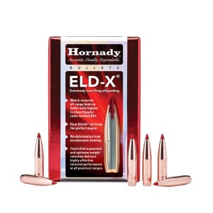 Hornady ELD-X - 30 Cal, 212gr, Box of 100 (3077)