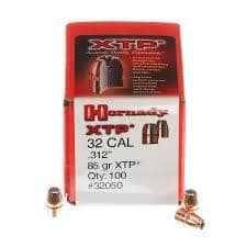 Hornady Pistol - 32 Cal, 85gr, HP, Box of 100 (32050)