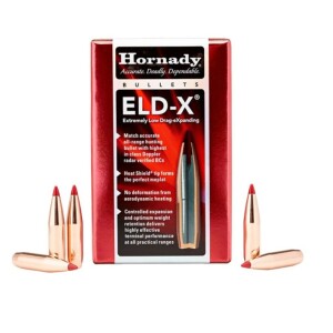 Hornady ELD-X - 338 Cal, 230gr, ELD-X, Box of 100 (33210)