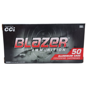 CCI Blazer Aluminum - 9mm Luger, 115gr, FMJ, Box of 50 (3509)