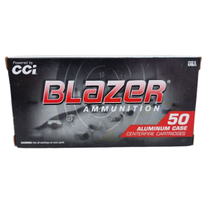 CCI Blazer Aluminum - 38 Spl, 158gr, FMJ, Box of 50 (3519)
