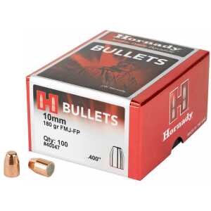 Hornady Pistol - 10mm, 125gr, FMJ, Box of 100 (40047)