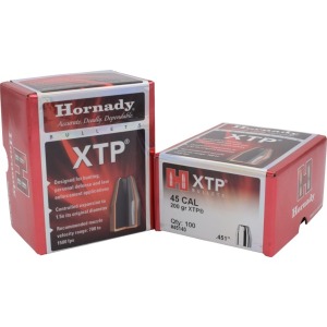 Hornady Pistol - 45 Cal, 200gr, HP, Box of 50 (45140)