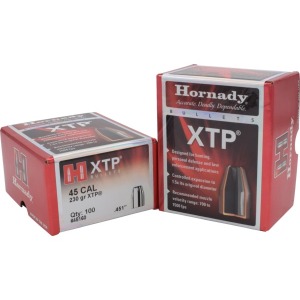 Hornady Pistol - 45 Cal, 230gr, HP, Box of 100 (45160)