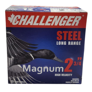 Challenger Magnum - 12GA, 2-3/4", 1-1/8 oz, #2, Box of 25 (50052)