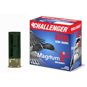 Challenger Magnum - 12GA, 2-3/4", 1-1/4 oz, #BB, Box of 25 (50060)