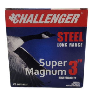 Challenger Super Magnum - 12GA, 3", 1-3/8 oz, #2, Box of 25 (50082)