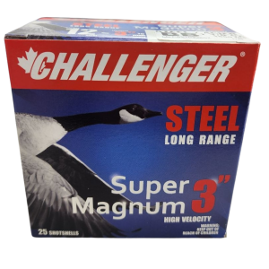 Challenger Super Magnum - 12GA, 3", 1-1/8 oz, #BB, Box of 25 (50170)