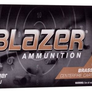 CCI Blazer Brass - 9mm Luger, 124gr, FMJ, Box of 50 (5201)