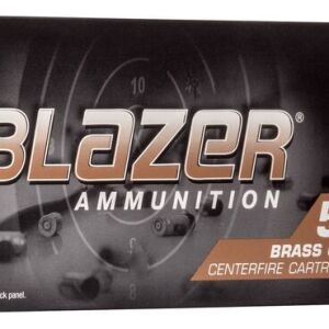 CCI Blazer Brass - 40 S&W, 180gr, FMJ, Box of 50 (5220)