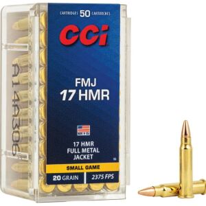 CCI Small Game - 17 HMR, 20gr, FMJ, Box of 50 (55)
