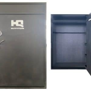 HQ Outfitters Gun Safe - 25 Gun, Electronic Keypad, Top Compartment Key Lock, Black, IN STORE PICKUP ONLY (HQ-SFEKTOP-25)