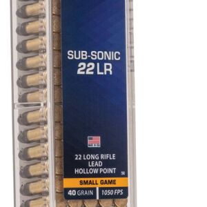CCI Subsonic - 22LR, 40gr, HP, Box of 100 (56)