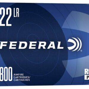 Federal Range - 22LR, 40gr, LRN, Case of 800 (729B800)