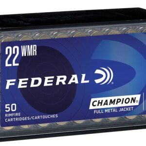 Federal Champion - 22 WMR, 40gr, FMJ, Box of 50 (737)