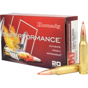 Hornady Superformance - 7mm-08, 139 gr, SST, Box of 20 (80573)