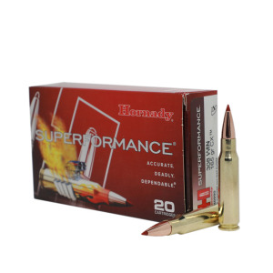 Hornady Superformance - 308 Win, 165 gr, CX, Box of 20 (80990)