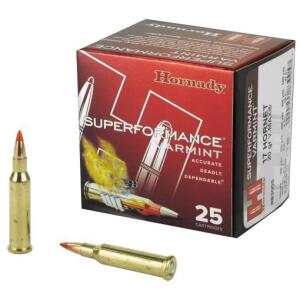 Hornady Superperformance - 17 Hornet, 20gr, V-Max, Box of 25 (83005)