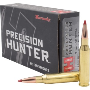 Hornady Precision Hunter - 7mm-08 Rem, 150gr, ELD-X, Box of 20 (85578)