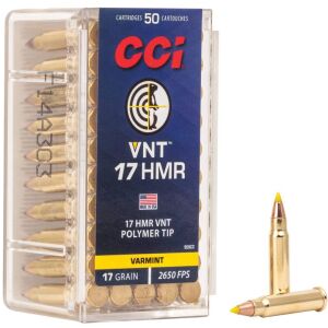 CCI Varmint Tip - 17 HMR, 17gr, Poly-Tip, Box of 50 (959CC)
