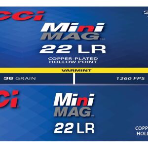 CCI Mini-Mag - 22LR, 36gr, CPHP, Box of 300 (962)