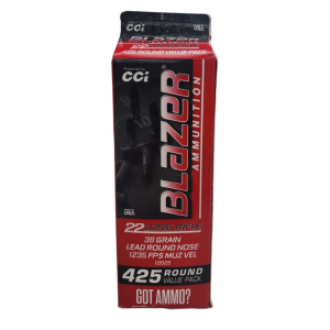 CCI Blazer - 22LR, 38gr, LRN, Box of 425 (10026)