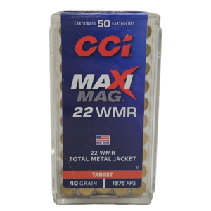CCI Maxi-Mag - 22 WMR, 40gr, TMJ, Box of 50 (23)
