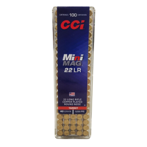 CCI Mini-Mag - 22LR, 40gr, CPRN, Box of 100 (30)
