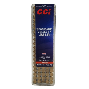 CCI Standard Velocity - 22LR, 40gr, LRN, Box of 100 (32)