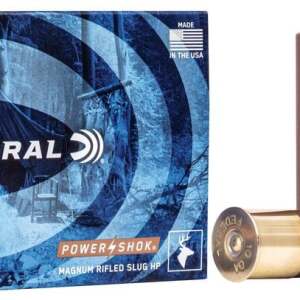 Federal Power-Shok - 10GA, 3-1/2", 1-3/4 oz, Rifled Slug, Box of 5 (F103FRS)