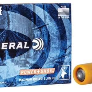 Federal Power-Shok - 20GA, 2-3/4", 3/4 oz, Rifled Slug, Box of 5 (F203RS)