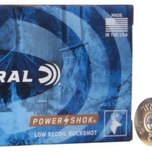 Federal Power-Shok - 12GA, 2-3/4", 9 Pellets, 00 Buck, Box of 5 (H13200)