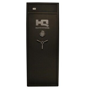 HQ Outfitters Gun Safe - 16 Gun, Top Compartment, Electronic Keypad, Black, IN-STORE PICKUP ONLY (HQ-SAM-16)