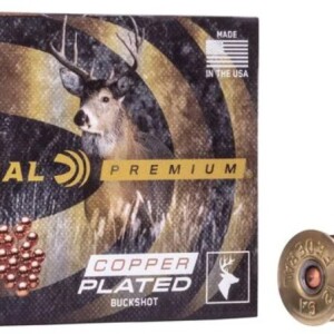 Federal Vital-Shok Buckshot - 12GA, 3", Pellets, 4 Buck, Box of 5 (P1584B)